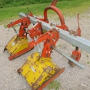 4519 Breviglieri 2 row interrow tillers, row tiller harrow