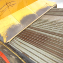 5757 Climax 700 receiving hopper