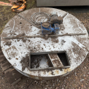 6082 Wyma polisher 2,4m. potato brushes