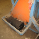 3848 EMVE hydraulic box turner 125 cm with feeding hopper