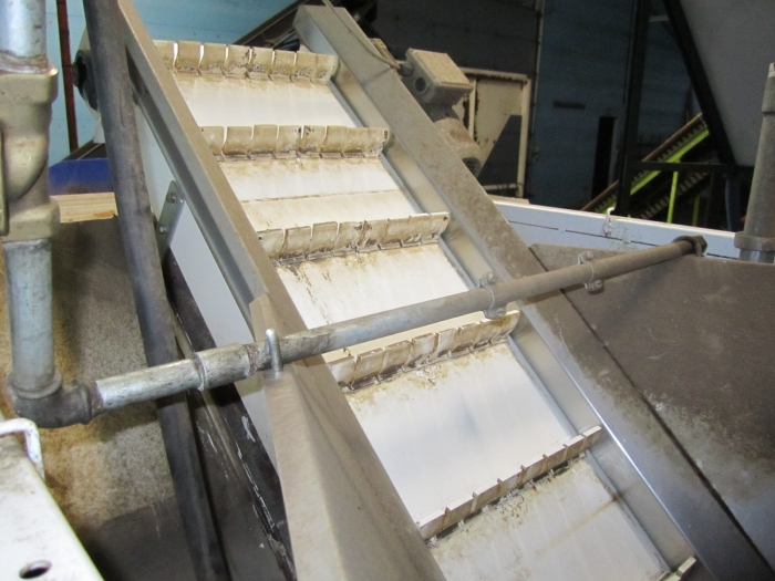3145 SKALS Potato washing barrell with sedimentation tower