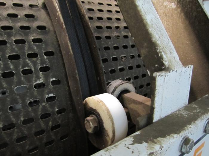 3145 SKALS Potato washing barrell with sedimentation tower