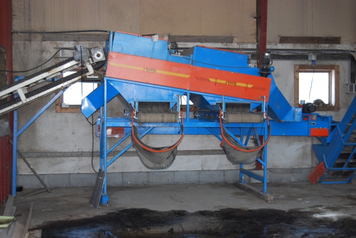 3349 EMVE complete diabolo roller grader line