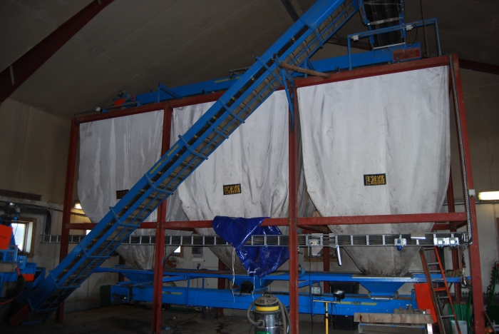 3349 EMVE complete diabolo roller grader line