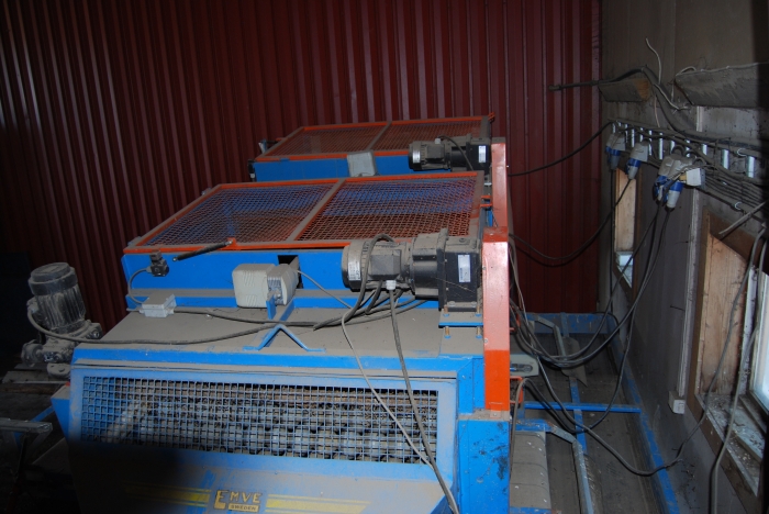 3349 EMVE complete diabolo roller grader line