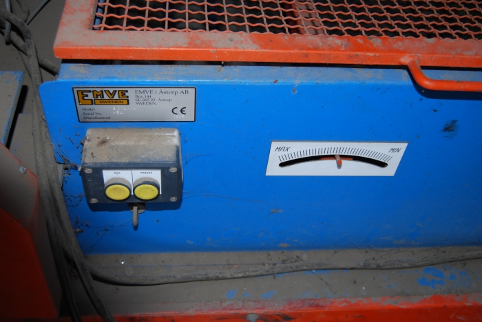 3349 EMVE complete diabolo roller grader line