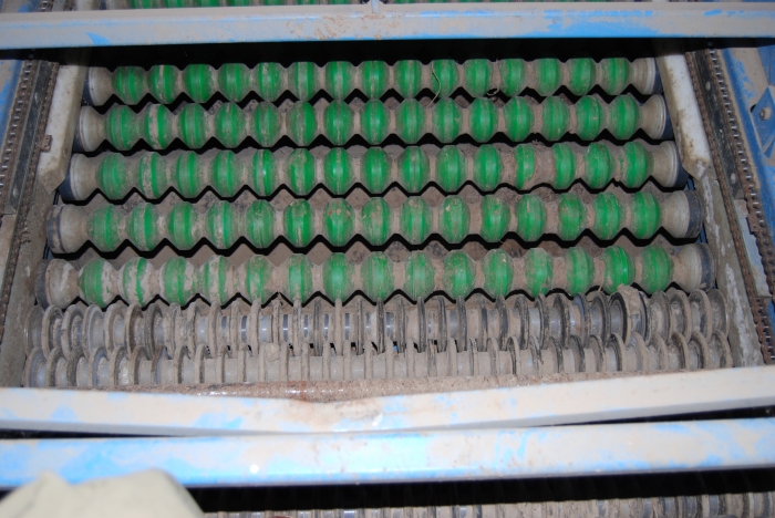 3349 EMVE complete diabolo roller grader line