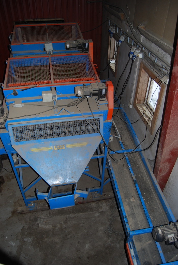 3349 EMVE complete diabolo roller grader line