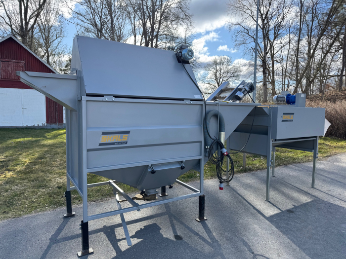 6128 Skals potato washing line new condiition