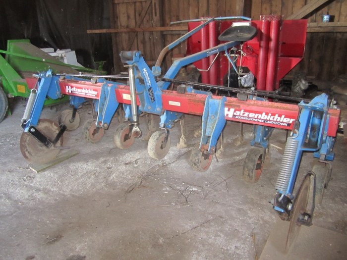 3771 Hatzenbichler row crop cultivator 7 row