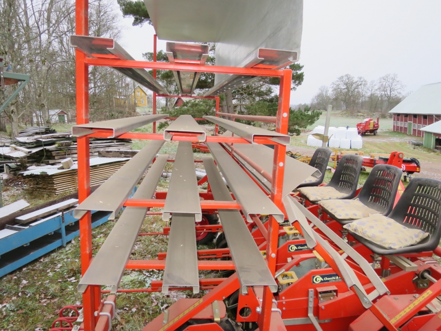 4910 Checch & Magli Wolf 4 rad planteringsmaskin