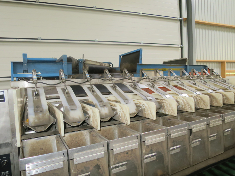 5279 Newtec 2012 B 2012B linear weigher potato onion