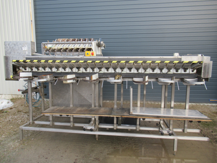 5289 Newtec bagger and weiger for BAKED POTATOES
