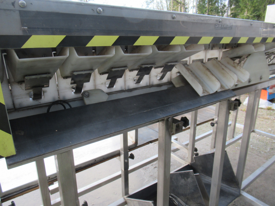 5289 Newtec bagger and weiger for BAKED POTATOES