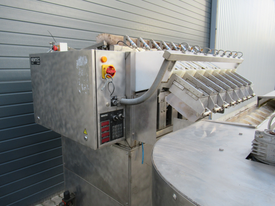 5289 Newtec bagger and weiger for BAKED POTATOES