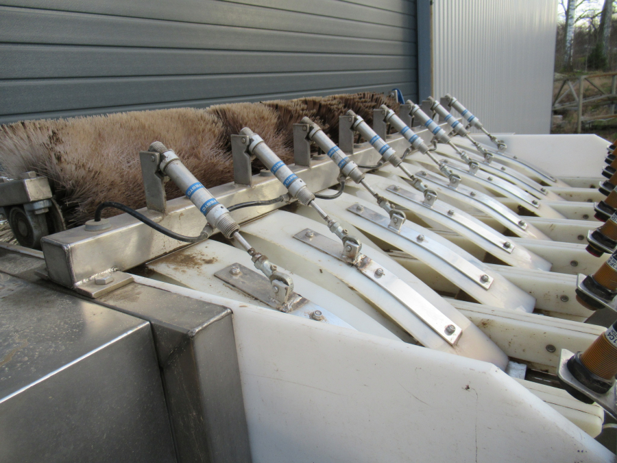 5289 Newtec bagger and weiger for BAKED POTATOES