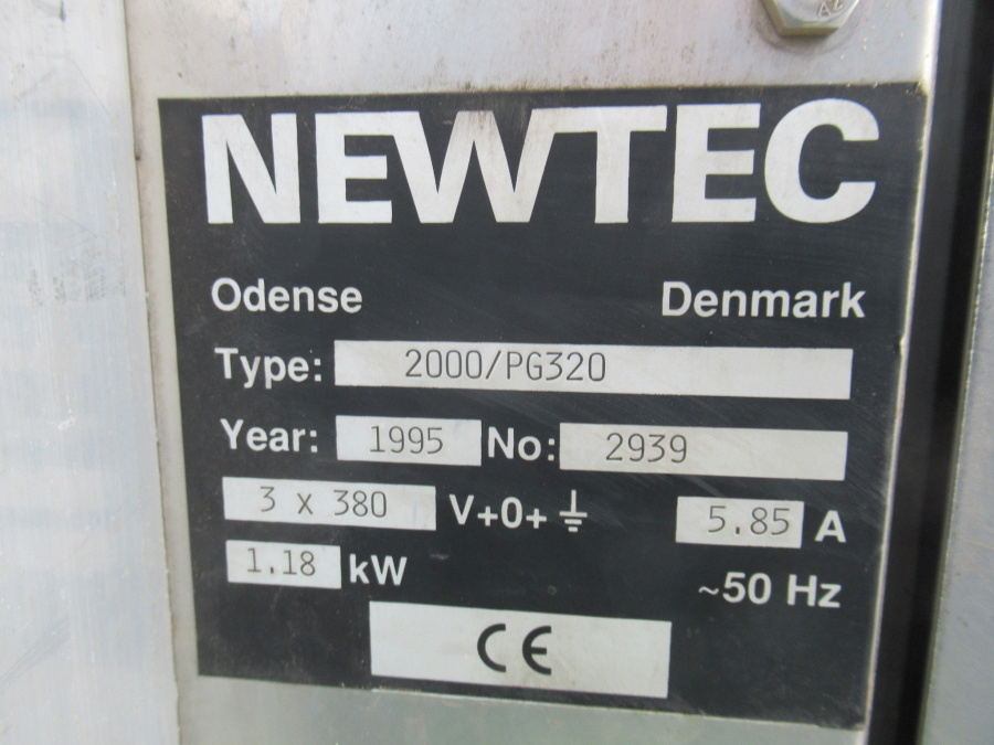 5289 Newtec bagger and weiger for BAKED POTATOES