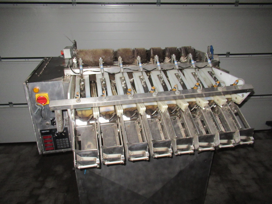 5289 Newtec bagger and weiger for BAKED POTATOES