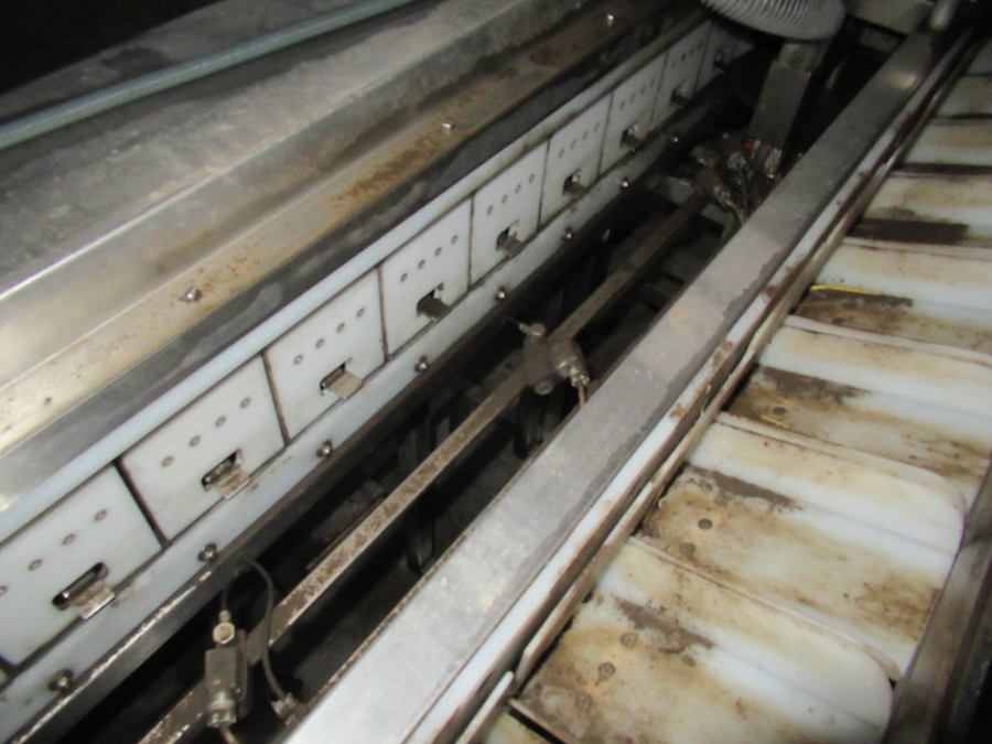 5289 Newtec bagger and weiger for BAKED POTATOES