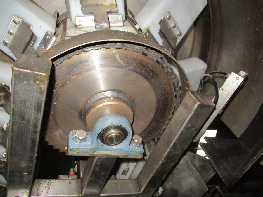5289 Newtec bagger and weiger for BAKED POTATOES