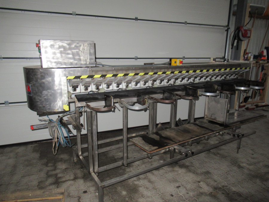 5289 Newtec bagger and weiger for BAKED POTATOES