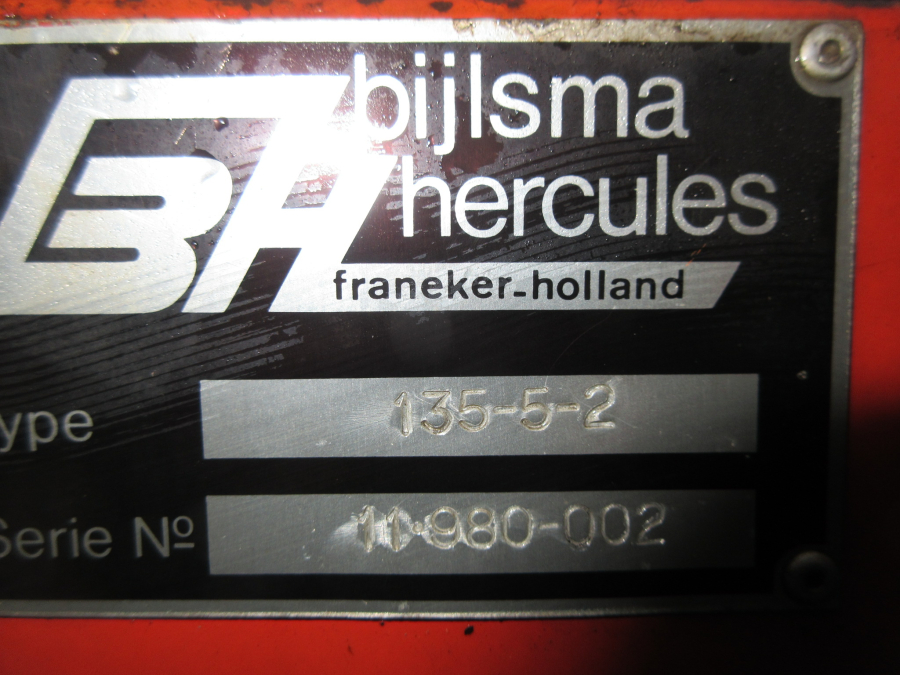 5522 Bijlsma Hercules receiving hopper