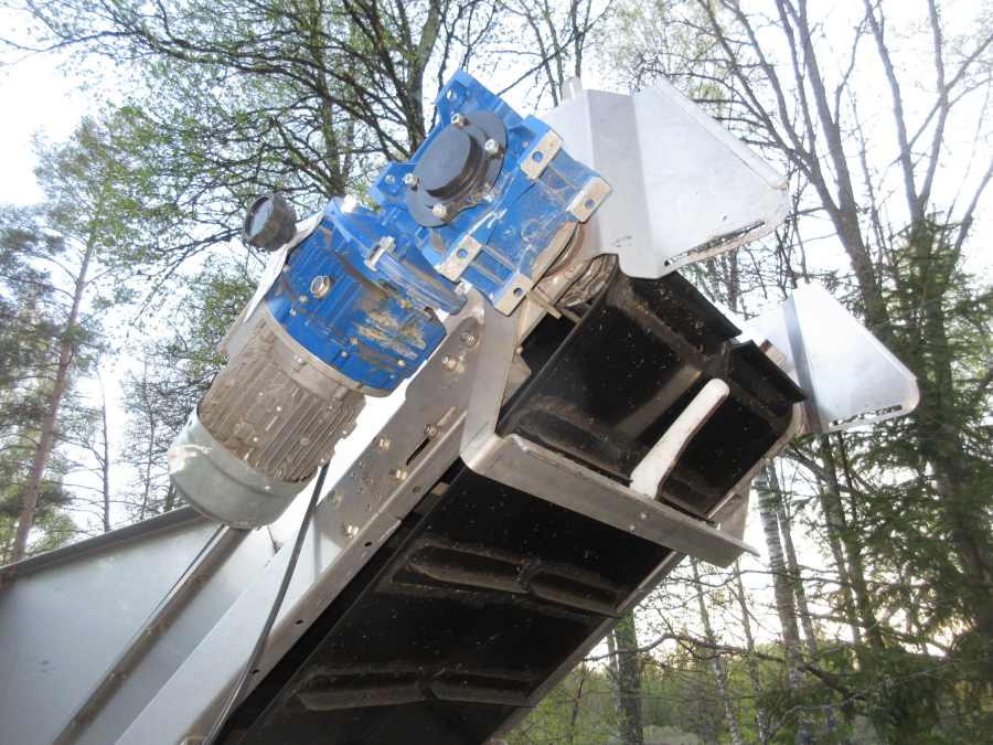 5825 EKKO feeding bunker STAINLESS STEEL