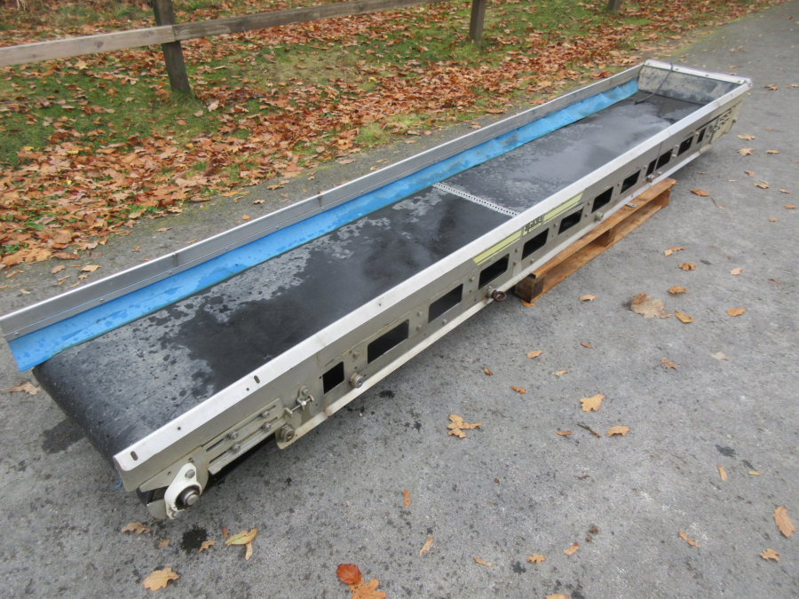 6057 EMVE transportband 3500x550 mm ROSTFRI