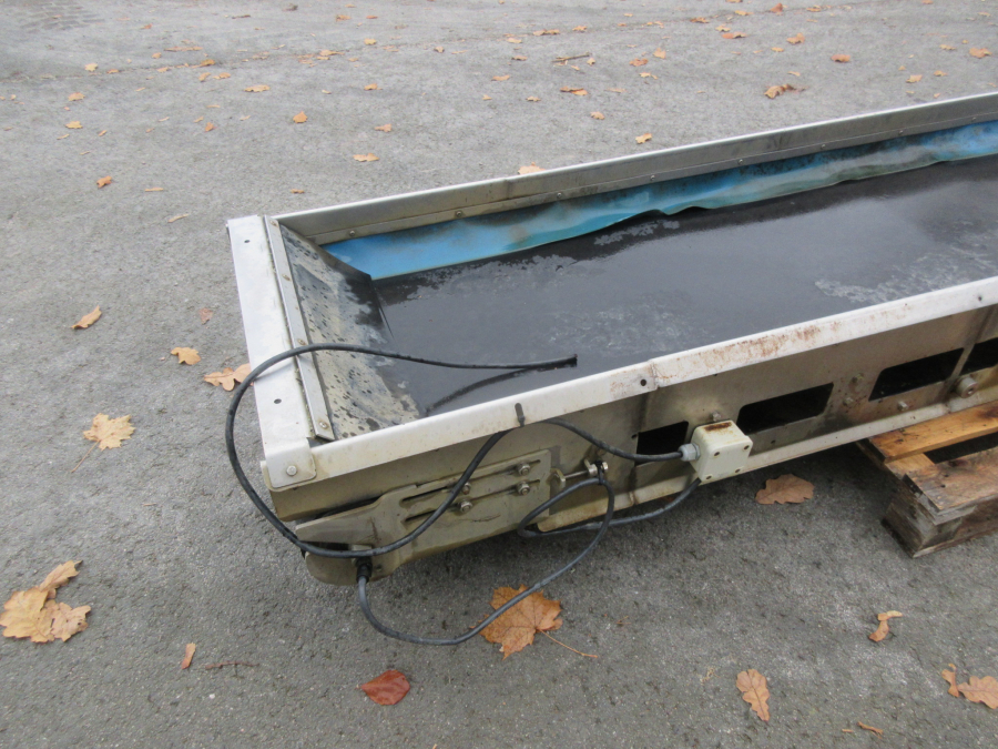 6057 EMVE transportband 3500x550 mm ROSTFRI
