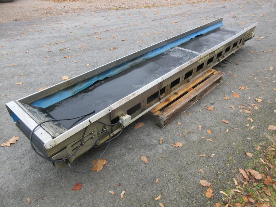 6057 EMVE transportband 3500x550 mm ROSTFRI