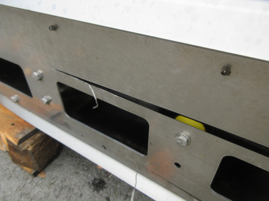 6057 EMVE transportband 3500x550 mm ROSTFRI