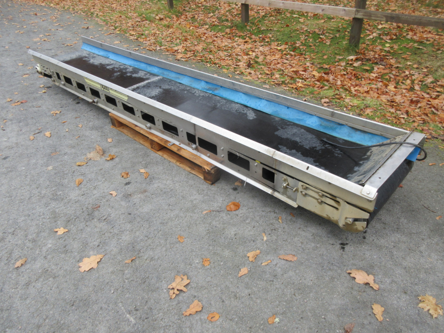 6057 EMVE transportband 3500x550 mm ROSTFRI
