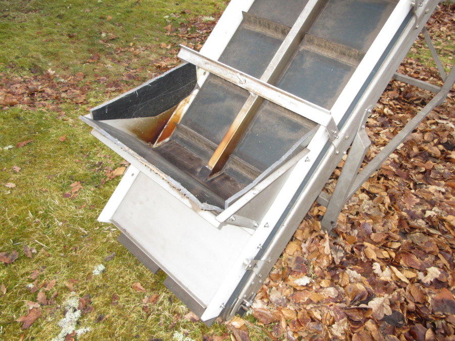 6135 VPL elevator 3700+700x550 mm Rostfritt utförande