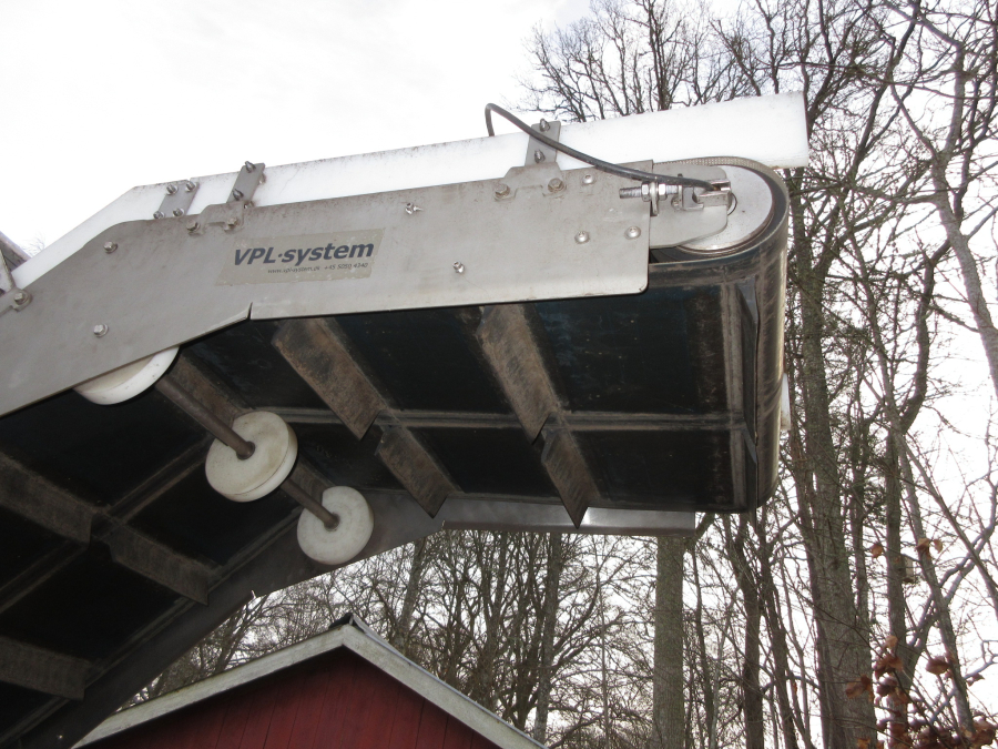 6135 VPL elevator 3700+700x550 mm Rostfritt utförande