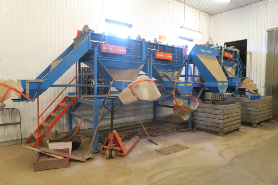 6254 EMVE screen grading line