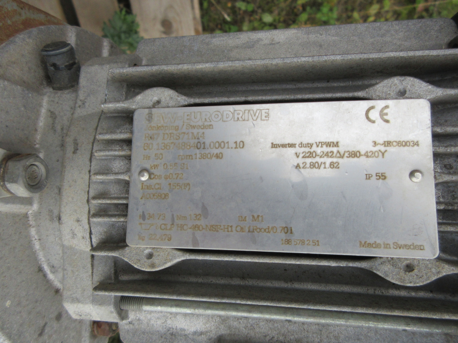 6308 EMVE destoner cyclone STAINLESS STEEL