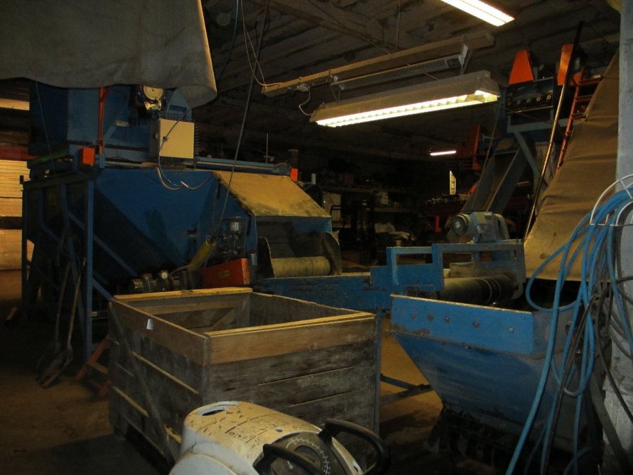 3659 EMVE potato grading line 