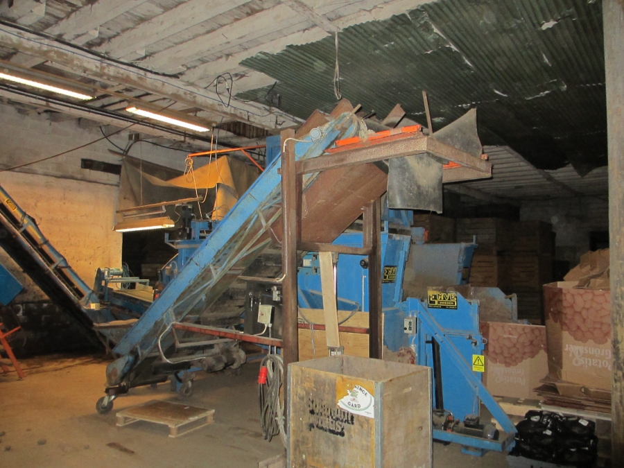 3659 EMVE potato grading line 