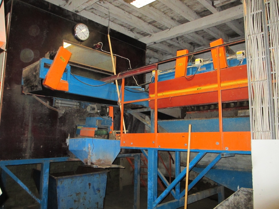 3659 EMVE potato grading line 