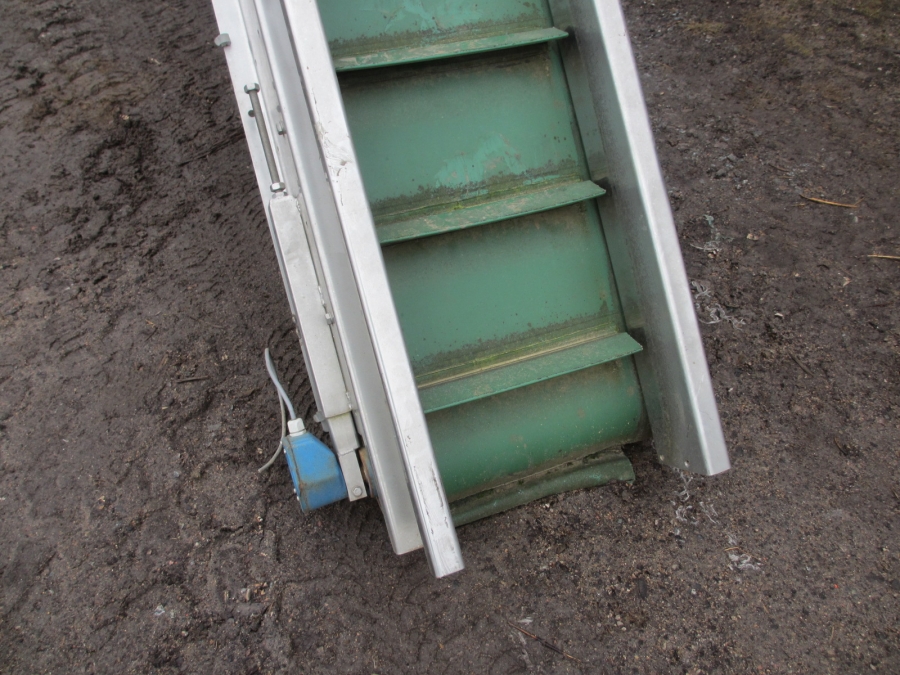 3807 Newtec feeding conveyor to weigher