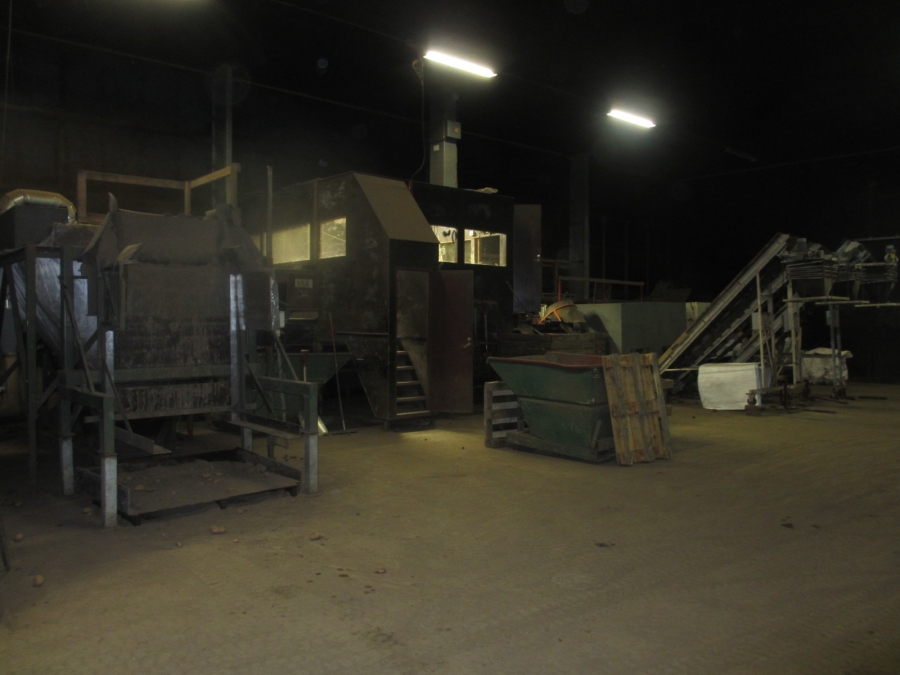 3847 Compas potato grading complete line