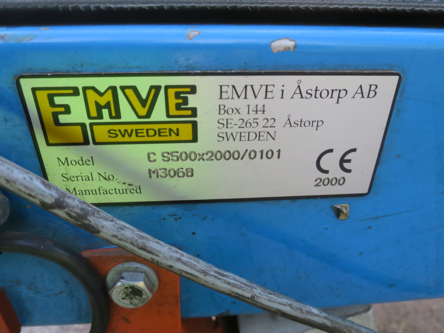 3915 EMVE bag conveyor