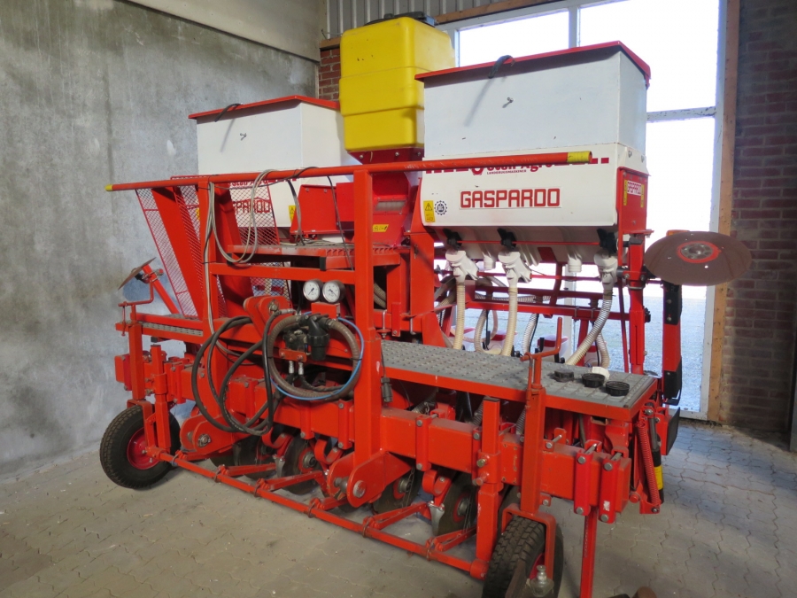 4035 Gaspardo onion seeder / vegetable seeder pneumatic 7 row