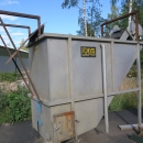 4400 EMVE stainless steel Bunker mit brush washing unit