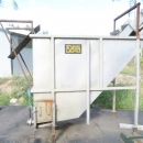 4400 EMVE stainless steel Bunker mit brush washing unit
