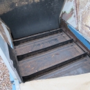 4468 Upmatic feeding conveyor with legs 4400x550 mm