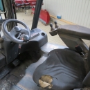 4555 Linde E20 forklift with box turner / rotator