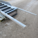 5645 EMVE sieving web 1400x550 mm. STAINLESS STEEL