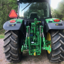 5822 John Deere 6110R traktor 460 hours new condition