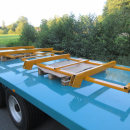 5931 Rolland flat bed box trailer 10m 